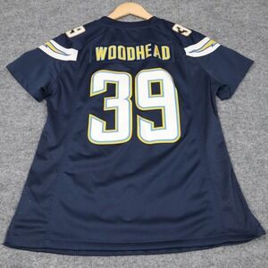 San Diego Chargers Danny Woodhead #39 NFL Nike‎ OnField Jersey Women's Large